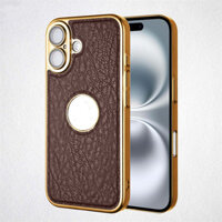 Bao Da Doanh Nhân IPhone Vỏ Bảo Vệ PU Cho IPhone 16 15 Pro 14 Plus 13 12 11 Promax Ốp điện thoại Chống Sốc Vỏ Cao Cấp