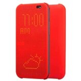 Bao da Dot View cho HTC One E8 (Orange)