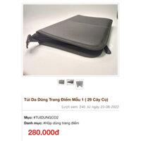 BAO DA ĐỰNG CỌ makeup