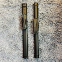 Bao DA đựng gậy Bida Bi-a 2 lỗ FULL ĐEN