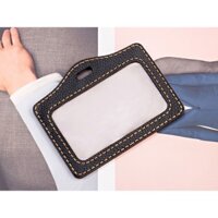 Bao Da Đựng Thẻ Tên Học Sinh, Nhân Viên, Giám Đốc Da Bò Thật Hàng Hiệu Handmade SVN