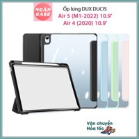 Bao da DUX DUCIS cho iPad Air 5 (M1-2022)/ iPad Air 4 (10.9 inch-2020) - Mặt lưng trong, Có Khay Đựng Bút (DÒNG TOBY)