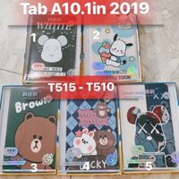 Bao da Galaxy Tab A 10.1 in 2019 - T515 - T510 , Kính cường lực