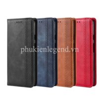 Bao da Google Pixel 3 Flip Wallet Leather dạng ví đa năng siêu bền siêu êm