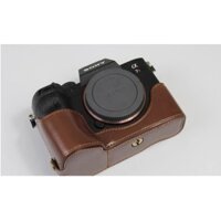 Bao da - Half case máy ảnh Sony A7M4, AS3, AI