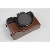 Bao da - Half case máy ảnh Sony A7R4, A9II