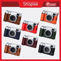 Bao Da Halfcase Milicase Dành Cho Máy Ảnh Fujifilm X100V l Halfcase Fujifilm X100F l Case Da Xịn Chính Hãng