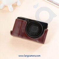 Bao Da Halfcase Ricoh GR, GR2, GR3 – Da Thật