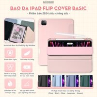 Bao da i Pad Flip Cover Basic 2024 Siêu Chống Sốc , Full màu cho Pro 11 M1 Air 4 5 6Gen 9 10 Pro 12.9 by MèoBer