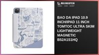 Bao da iPad 10.9 inch/iPad 11 inch Tomtoc Ultra Skim Lightweight Magnetic B52A1S1HQ