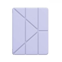 Bao da iPad Baseus Minimalist Series Protective Case cho iPad Series 2024 (Mặt lưng trong suốt, Smart Cover)