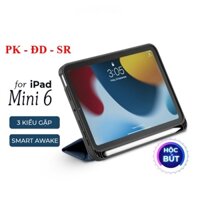 Bao Da iPad Mini 6 Có Khay Để Bút, Chống Bẩn Hiệu Kaku KCS-509 Chính Hãng - Giá Rẻ