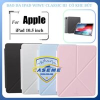 Bao da iPad Pro 10.5 inch (2017) WiWU Classic III GF-003 – mỏng nhẹ, có khe bút, chống sốc