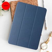 Bao da iPad Pro 12.9 2021 M1 chính hãng Mutural chống sốc - Hàng nhập khẩu  Tặng kèm kính cường lực Nillkin  - Xanh Đen