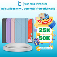 Bao Da ipad WIWU Defender Protective Case 5 Kiểu Gấp Chân Đế Cho ipad Pro 11 inch M4