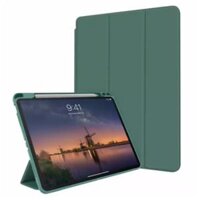 Bao Da KAKU TPU MINGYA SERIES Cho iPad Mini Có Smart Cover Và Khe Đựng Bút Cảm Ứng - Hàng Nhập Khẩu - iPad Mini 12345 - Xanh Rêu