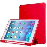 Bao Da KAKU TPU MINGYA SERIES Cho iPad Mini 12345 Có Smart Cover Và Khe Đựng Bút Cảm Ứng - Hàng Nhập Khẩu - Màu đỏ