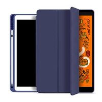 Bao Da KAKU TPU MINGYA SERIES Cho iPad Mini 6 Có Smart Cover Và Khe Đựng Bút Cảm Ứng - Hàng Nhập Khẩu - Xanh Đen