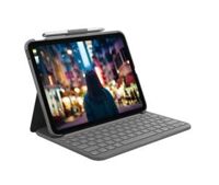 Bao da kèm bàn phím Logitech Slim Folio cho iPad Gen 10th - Chính hãng