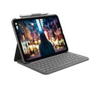 Bao da kèm bàn phím Logitech Slim Folio cho iPad Gen 10th - Chính hãng