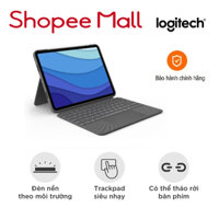 Bao da kèm bàn phím Logitech Combo Touch dành cho iPad Pro 11 và 12.9 inch - Có trackpad