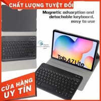Bao da kèm bàn phím rời cho Samsung Galaxy Tab A7 Lite 8.7inch SM-T225, T220 kết nối Bluetooth siêu nhanh cực nhậy