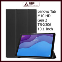 Bao Da Lenovo Tab M10 HD Gen 2 TB-X306 10.1 Inch Cover Cho Máy Tính Bảng  Hỗ Trợ Smart Cover