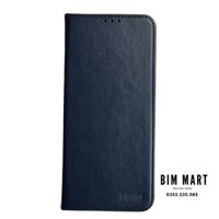 Bao da Lishen dạng ví dành cho Xiaomi Redmi Note 11s - Hàng nhập khẩu - Xanh