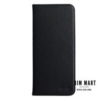 Bao da Lishen dạng ví dành cho Xiaomi Redmi Note 11s - Hàng nhập khẩu - Đen