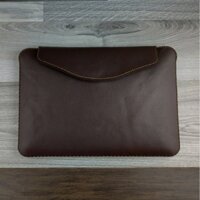 Bao da Macbook Air 13.3 inch 2017 da bò màu nâu đất