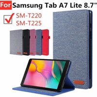 Bao Da Màu Trơn Thời Trang Cho Samsung Galaxy Tab A7 Lite 8.4 2021 Sm-T220 Sm-T225 8.4 "