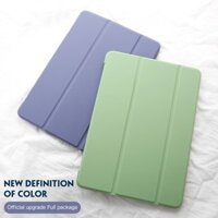 Bao da máy tính bảng bằng PU và silicon có chức năng chân đế 3 gấp cho iPad Mini 3 2 1 4 5