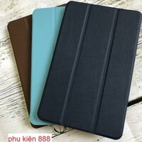 Bao da máy tính bảng - Bao da máy tính bảng Samsung Galaxy Tab E 9.6 T560 T561 gấp 3 khúc lưng cứng có nam châm