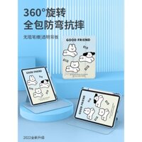 Bao Da Máy Tính Bảng Bảo Vệ 360 Độ Cho Apple ipadair5 Apple ipadair5°Ốp Bảo Vệ Máy Tính Bảng Bằng Acrylic Màu Gradient Có Ngăn Đựng Bút Cho Ipad 9 2022 Pro 36.6cm 10th Generation 8 32.3cm 4