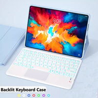 Bao Da Máy Tính Bảng Cho Huawei MatePad SE 2024 11 inch TGR-W09 Air 11.5 S 11 PaperMatte T10S T10 10.1 Pro 11 10.4 Vòng Keycap Cảm Ứng Có Đèn Nền Bàn Phím Bluetooth