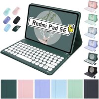 Bao Da Máy Tính Bảng Có Bàn Phím bluetooth Và Chuột Cho xiaomi redmi pad se 2023 11.0 "Ốp