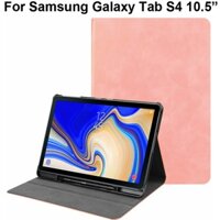 Bao da máy tính bảng có ngăn đựng bút chất lượng cao cho Samsung Galaxy tab S4 10.5 SM-T830 SM-T835
