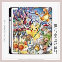 Bao Da Máy Tính Bảng In Hình Pokemon Cho ipad mini 6 air 1 2 3 4 5 ipad 10.2 gen 7 8 9 ipad pro11 2022 gen10 Ốp air7  gen11