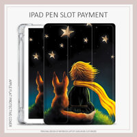 Bao Da Máy Tính Bảng In Hình Hoàng Tử Bé Cho iPad air 4 5 mini 1 / 2 / 3 / 4 / 5 / 6 iPad 10.2 gen 7 8 9 iPad 2022 pro11 10.9 gen10 Ốp air7  gen11 mini7