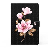 Bao da máy tính bảng PU nắp gập họa tiết 3D cho Samsung Galaxy Tab A7 10.4 2020 T500 T505 Tab S6L P610 P615 - Flower - Tab S7