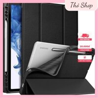 Bao da máy tính bảng Samsung Galaxy Tab S8 Ultra 2022 - Có Khay Đựng Bút Mặt Lưng Thiết Kế Tổ Ong Chống Nóng Máy thoshop