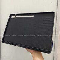 Bao da Máy tính bảng Samsung Galaxy Tab S9 Ultra – Khay Đựng Bút – Lưng Thiết kế tổ ong chống nóng máy