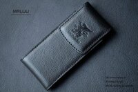 Bao da Mobiado 3AF cầm tay đứng (Đen)