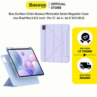 Bao Da Nam Châm Baseus Minimalist Series Magnetic Case cho iPad Mini 6 8.3-inch/ Pro 11/ Air 4/ Air 5 10.9 ARJS
