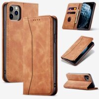 Bao Da Nắp Gập Da Bò Cao Cấp Có Ngăn Đựng Thẻ Dành Cho iphone 11 Pro Max 12 13 14 15 Promax 7 8 Plus Xs Max Xr