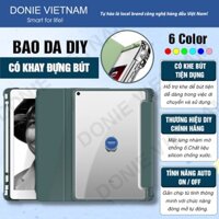 Bao Da Ốp Ipad Màu Pastel DIY Mặt Lưng Nhám Mờ Chống Ố, Case Ipad Gen 5 6 7 8 9, Mini, Air 1 2 3 4 5 Pro 11 12.9 (P03)