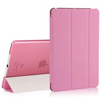 Bao da ốp lưng cho iPad Air 2 - Smart cover  - Hồng đậm