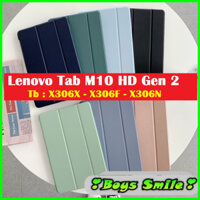 Bao da / Ốp lưng tự động tắt mở cho Lenovo Tab M10 HD Gen 2 TB X306F TB X306X 10.1 inch nam châm từ tính