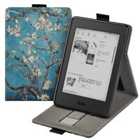 Bao Da PU Cao Cấp Thông Minh Cho Kindle Paperwhite 12th Có Dây Đeo Tay Đứng Cho Kindle Paperwhite 12th 2024 SA569P / SA568B Có Khe Cắm Thẻ