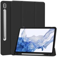 Bao da pu chất lượng cao có khe cắm bút cho Samsung Galaxy Tab S9 SM-X710 SM-X716 SM-X718 bao da mềm chống va đập tabs9 giá đỡ vỏ chống rơi